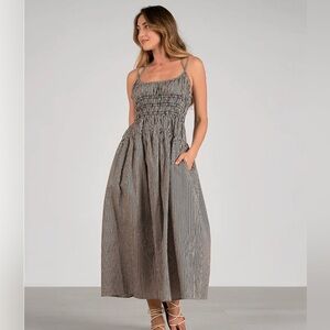 Elan International Smocked Maxi Dress